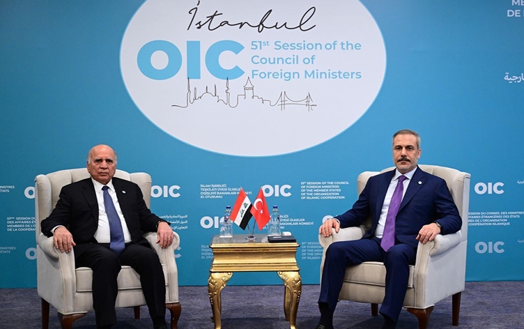 Fuad Husên û Hakan Fîdan hinartina petrola Kurdistanê gotûbêj kir