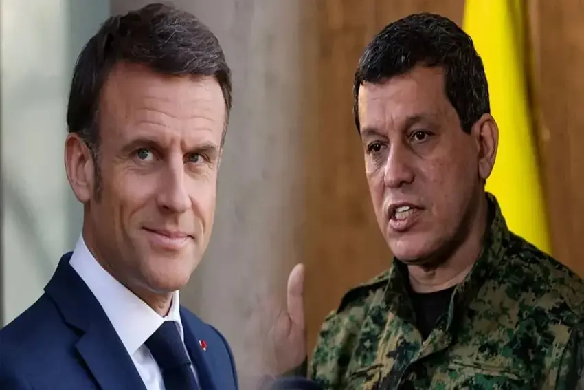 Îdia: Piştî vekişîna Şamê, Macron dê rasterast bi Mezlûm Ebdî re bicive