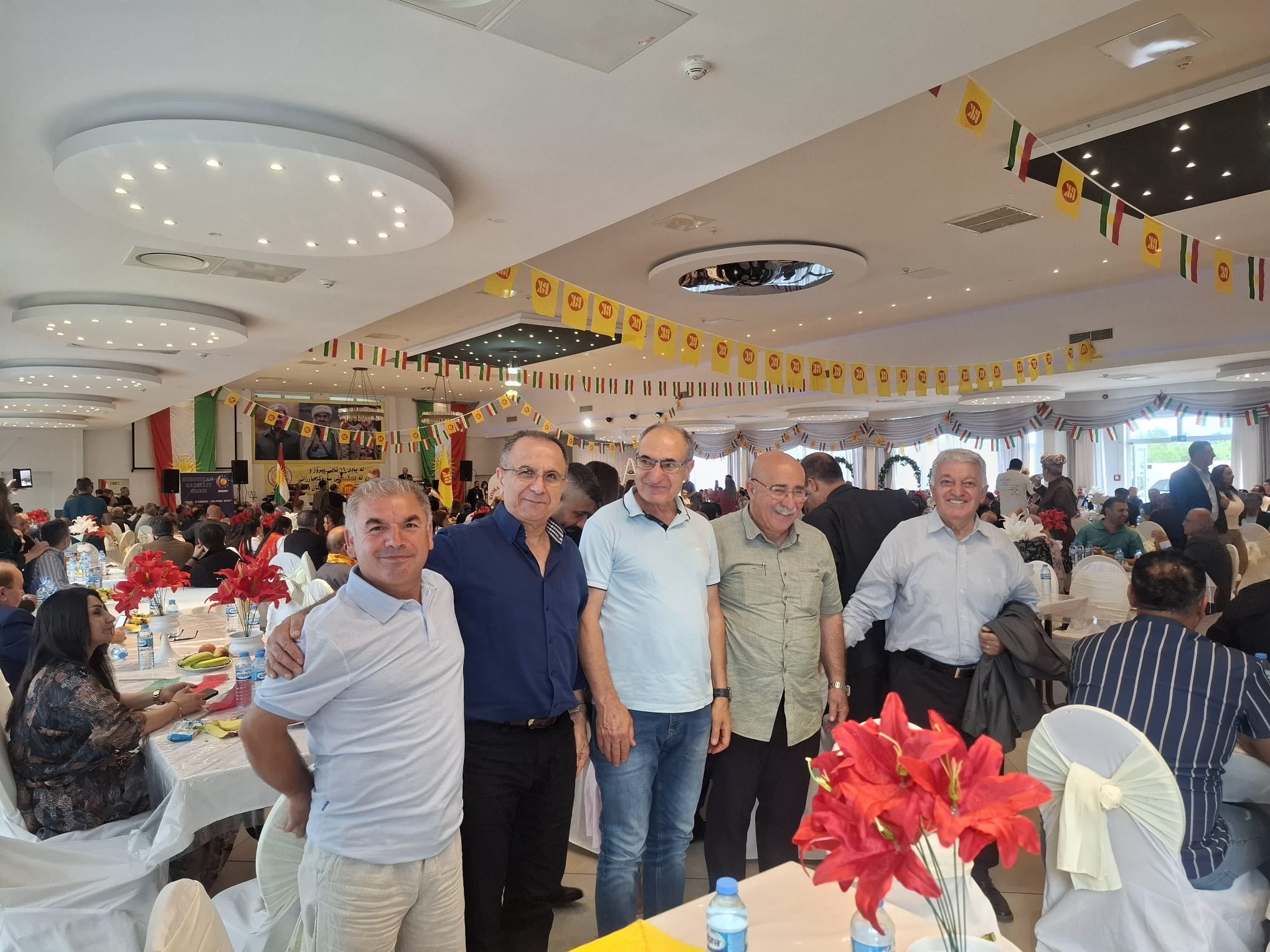 Heyeteke PWKyê li Almanyayê beşdarî şahîya 79 salîya avakirina PDKyê bûn