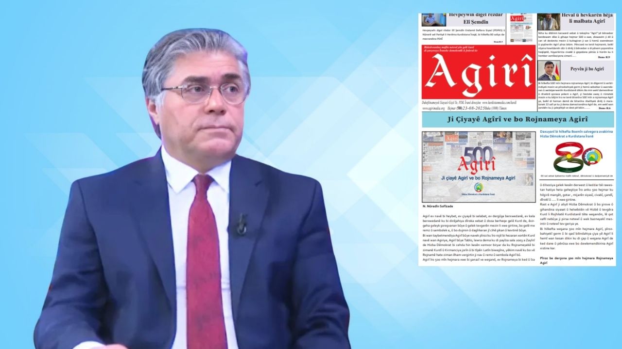 Mustafa Ozçelîk: 500 Hejmarên Rojnameya Agirî, Berhema Ked û Niştimanperweriyê ye