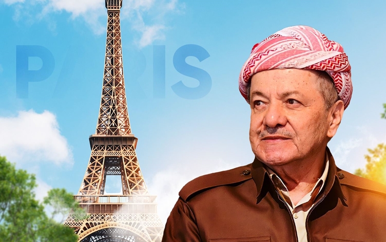 Bi amadebûna Serok Barzanî li Parîsê 'Rêya Pêşmerge' tê vekirin