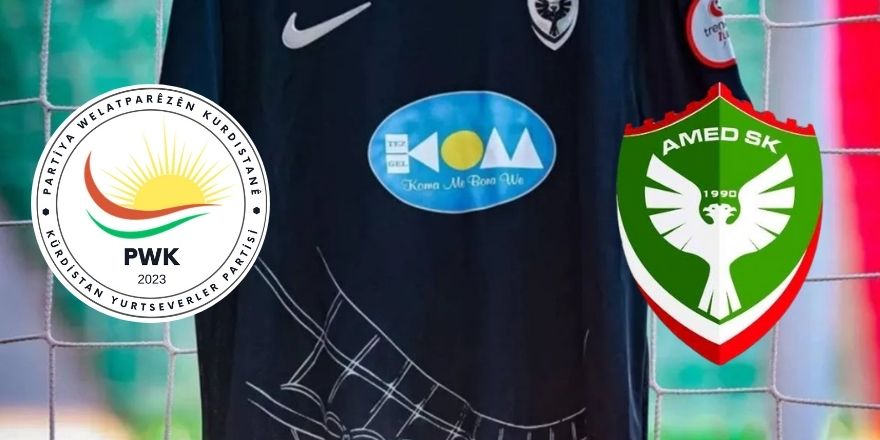 PWK: Em cezaya ji ber slogana bi kurdî li Amedsporê hat birîn şermezar dikin