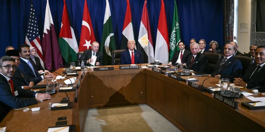 8 welatên Ereb û Îslamî piştgiriyê didin plana Trump a ji bo “Aşitiya Xezzeyê