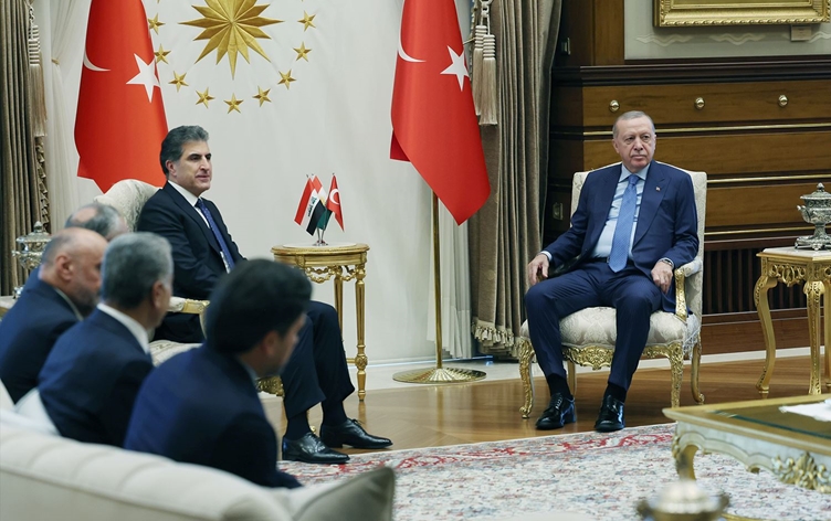 Civîna Nêçîrvan Barzanî û Recep Tayyîp Erdogan: Mijara sereke petrol bû