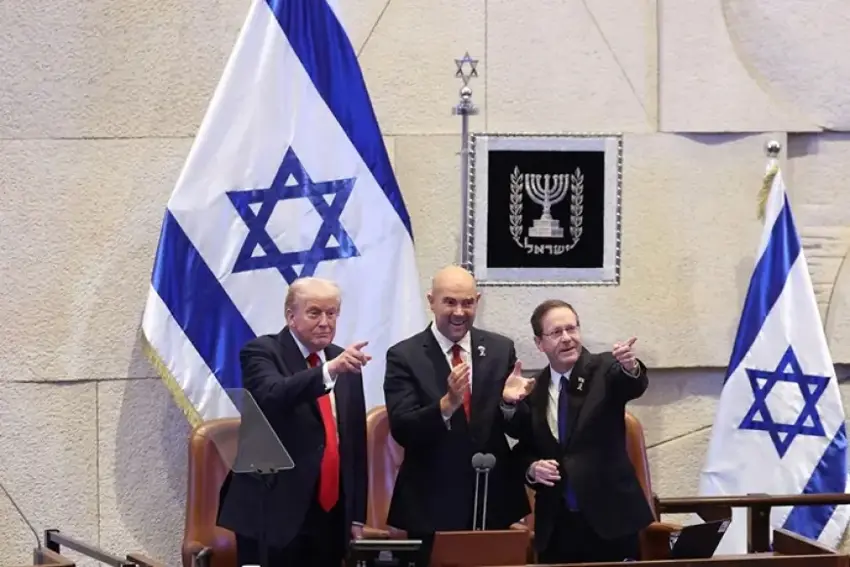 Trump ji parlementoya Îsraîlê peyama "Rojhilata Navîn a Nû" da