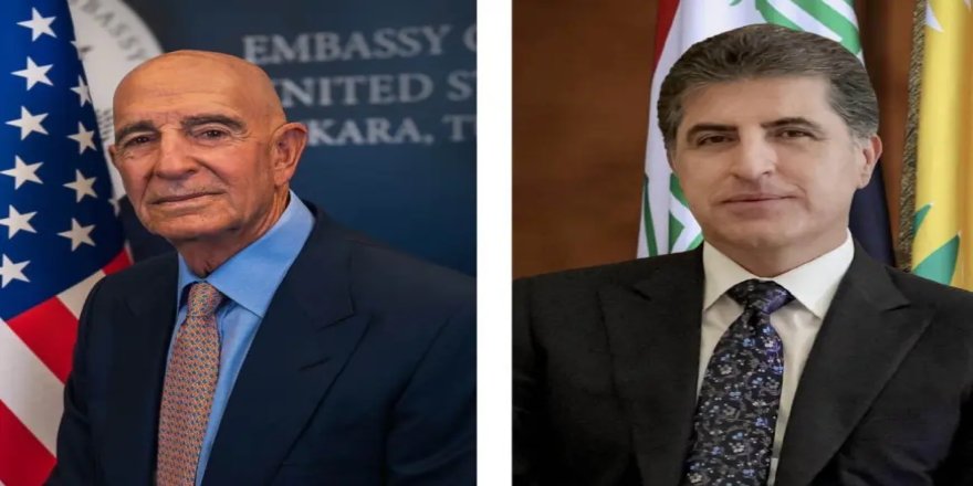 Barrack ji bo rola wî ya derbarê Kurdên Rojavayê Kurdistanê spasiya Nêçîrvan Barzanî kir