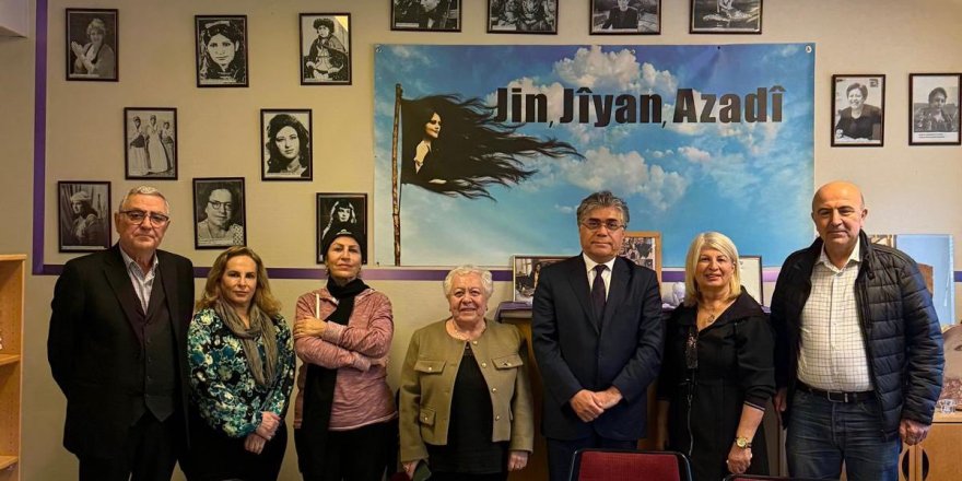 Peyama Yekîtîya Jinên Kurdistanê Li Swêdê jibo serdana heyeta PWK
