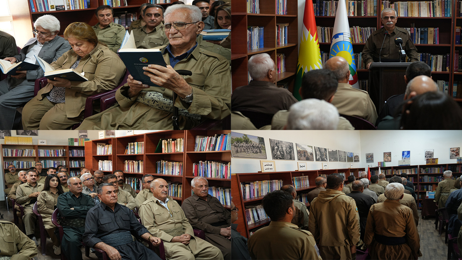 Perde li ser pirtûka “80 Sal Xebat li Pêxema Rizgariyê” hate hildan