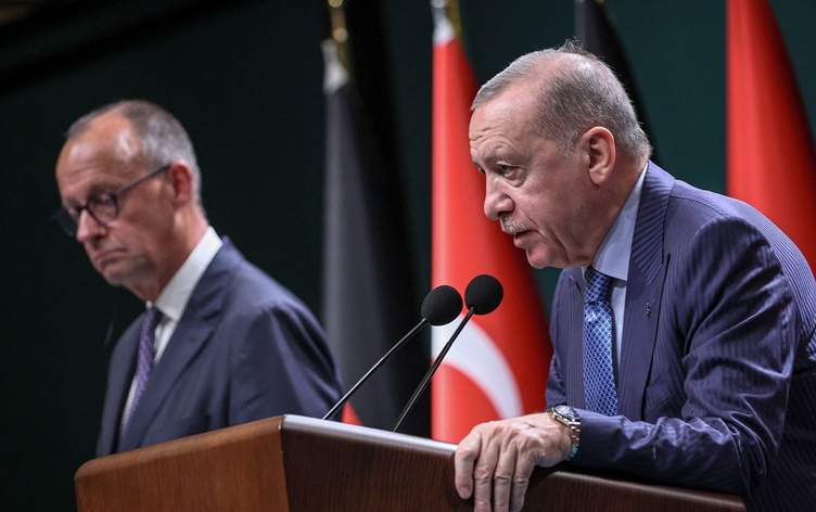 Mertz û Erdogan li ser mijara Xezeyê nêrînên cuda anî ziman