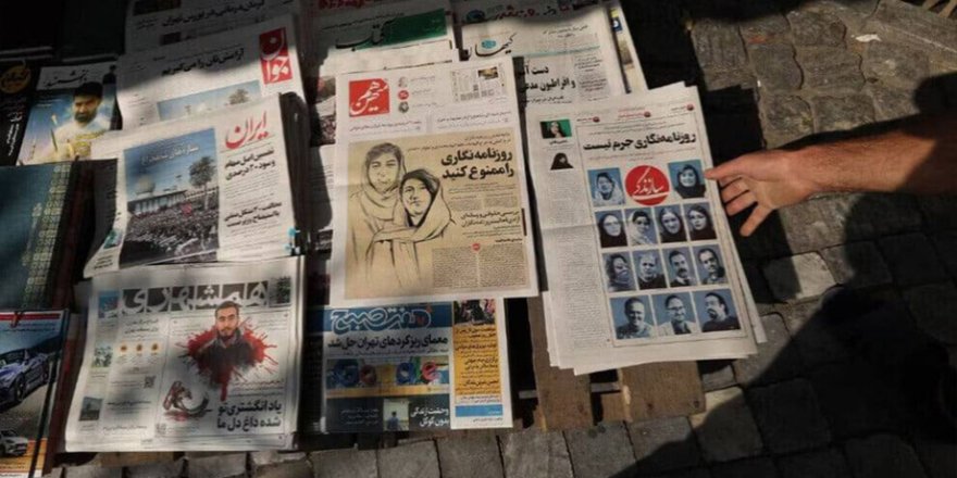 Li 3 salên dawiyê de zêdetir ji 170 rojnamevan li Îranê de hatine binçavkirin