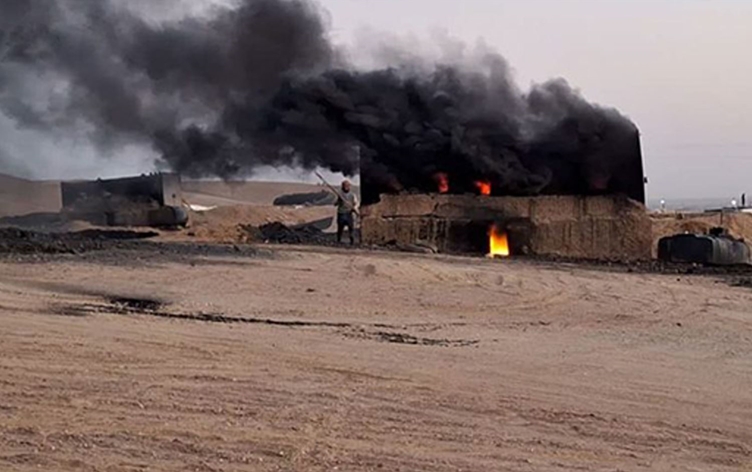 Rêveberiya Xweser rafîneyên li Dêrezorê vediguhêze