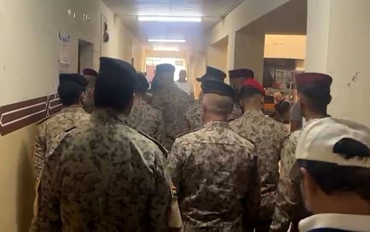 XURMATÛ- Hêzeke leşkerî ket navendeke dengdanê