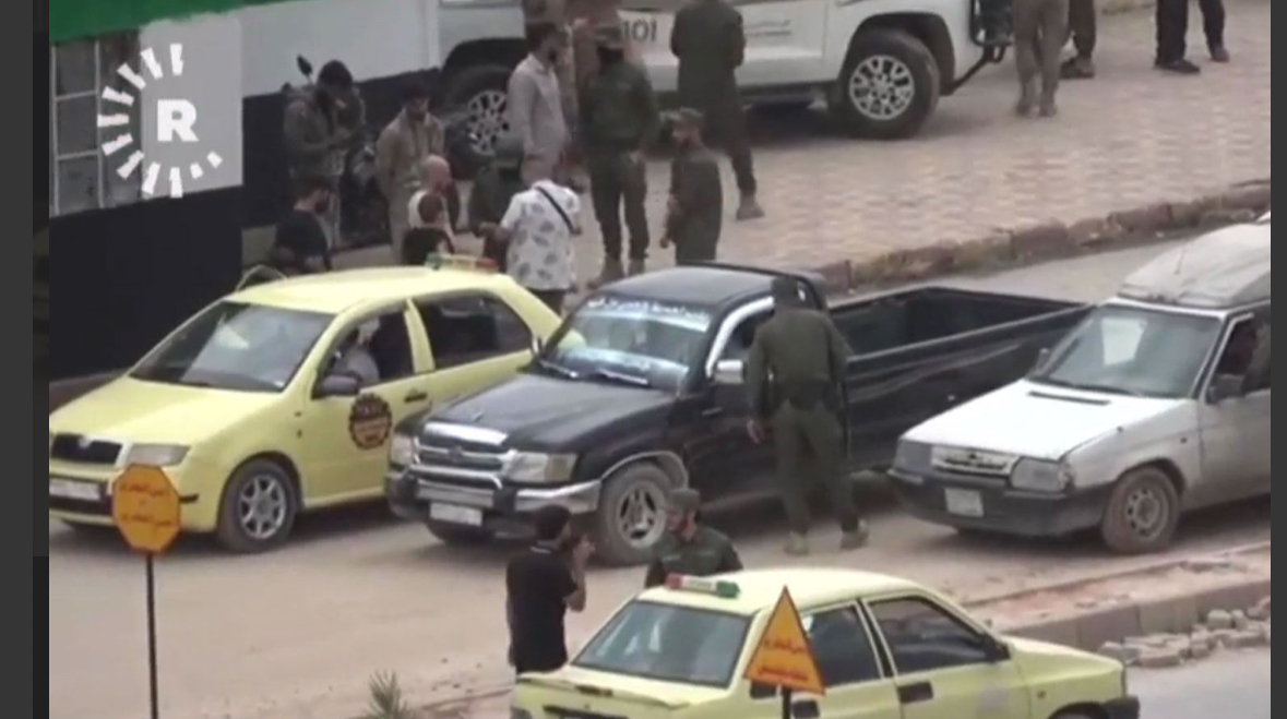 Asayîşê 4 rêbendên li taxên Kurdan ên Helebê rakirin