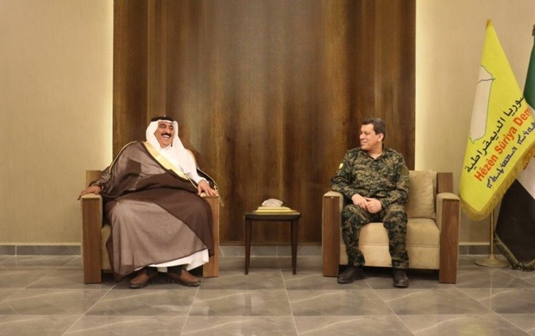 Mezlûm Ebdî û Şêxê Şemeran rûniştin