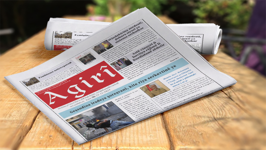 Hejmara 506 an a Rojnameya Agirî ku zimanhalê Hizba Demokrat a Kurdistana Îranê ye hat weşandin