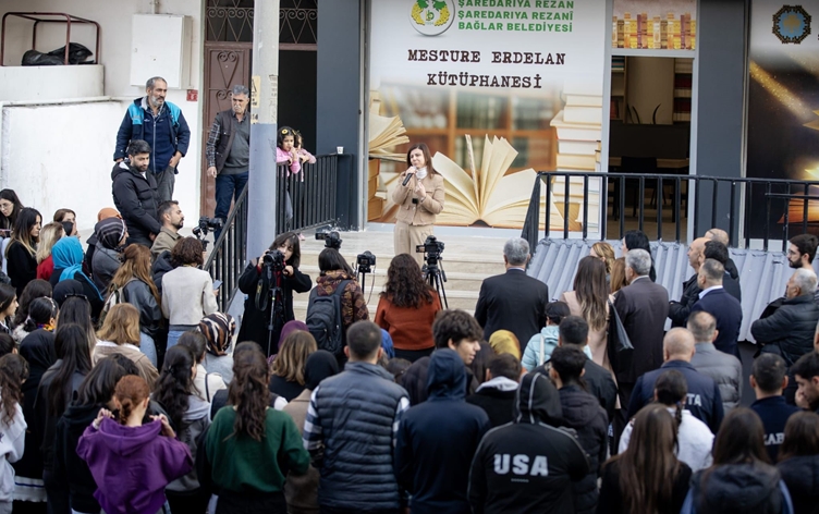 AMED - Pirtûkxaneya Mestûre Erdelanê hat vekirin