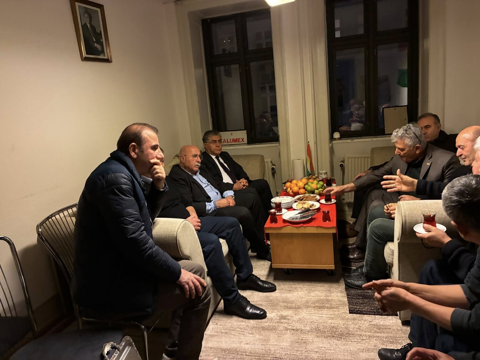 Heyeta PWKyê Li Kopenhagê Seredana KOMKARê Kir