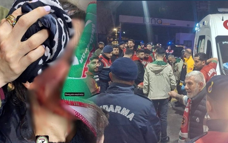 Li Bodrumê êrişî alîgirên Amedsporê hat kirin