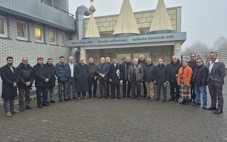 Şandeyeke Kurdên Êzidî ji Almanyayê diçe Enqereyê: 'Dê bi Erdogan re bicive'