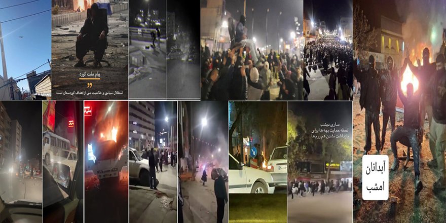 Serhildana xelkê û tundîtijiyên rêjîmê berfirehtir bûne