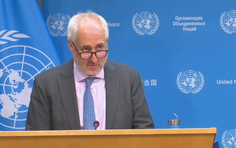 Dujarric: Ji bo aramkirina rewşa Helebê em bi Şamê re di pêwendiyê de ne