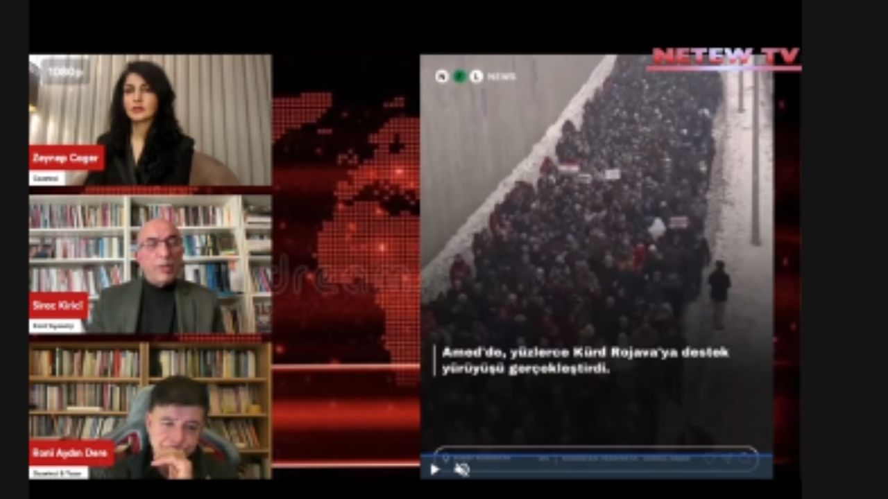 Endamê Meclîsa PWKê Sîraç Kirici rojevê dinirxîne