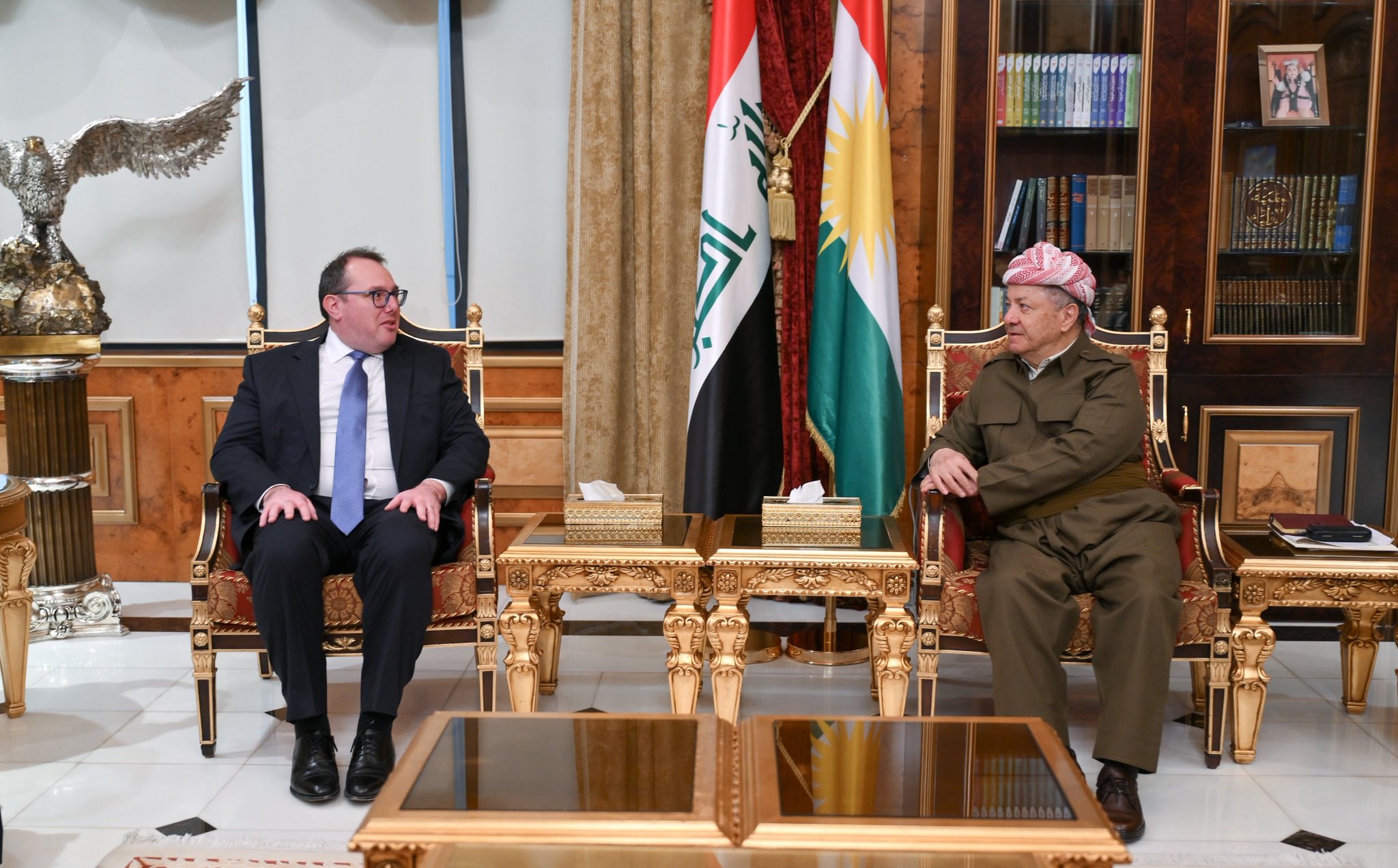 Amerîka pesna rola Serok Barzanî di vejandina pêvajoya siyasî ya Iraqê û kêmkirina aloziyên Sûriyeyê de dide