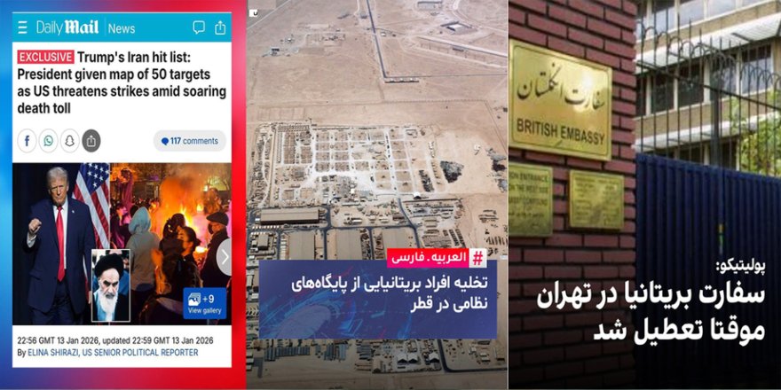 Birîtaniyayê, balyozxaneya xwe li Têhranê de daxist