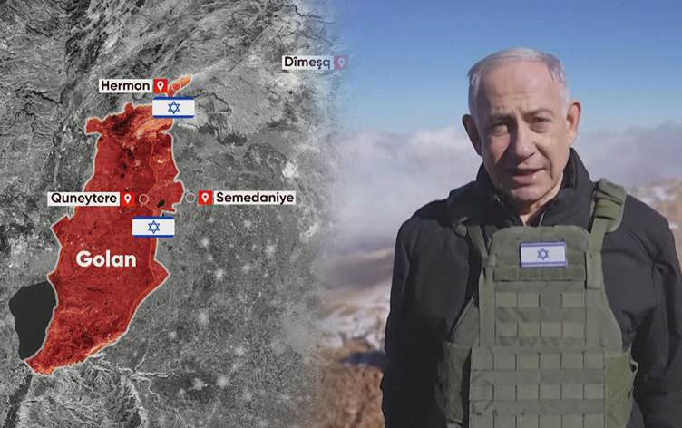 Netanyahu çû Sûriyeyê: Em venakişin