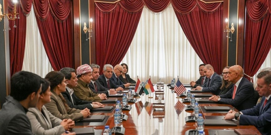 Serok Mesûd Barzanî li ser şerê HSD û hikûmeta Sûriyeyê daxuyanî da