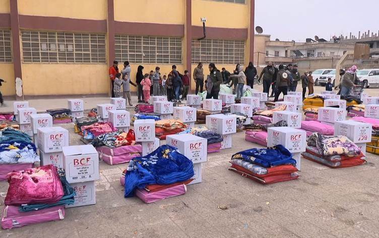 Dibistanên Qamişloyê bûne stargeha koçberan