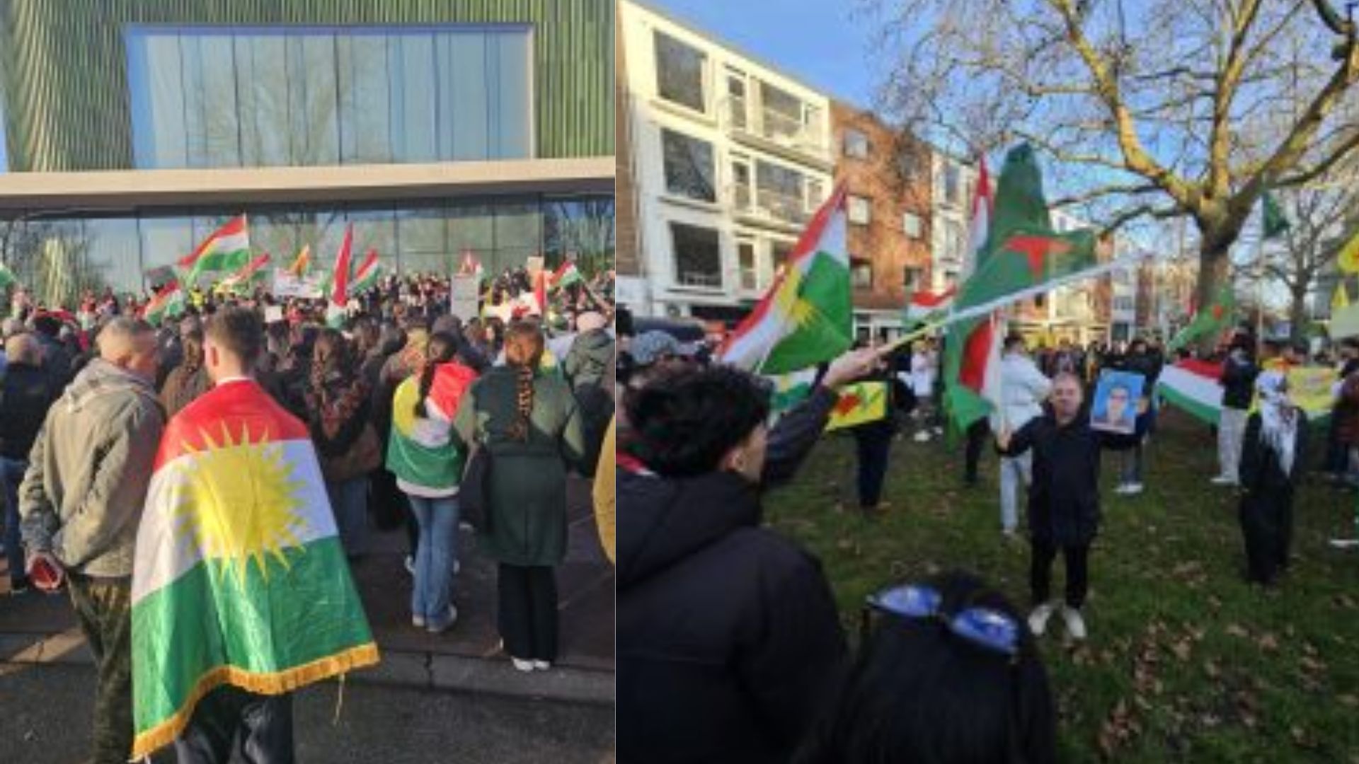 Ji bo Rojava û Rojhilat li Bajarê Arnhem yê Hollanda pêşandan