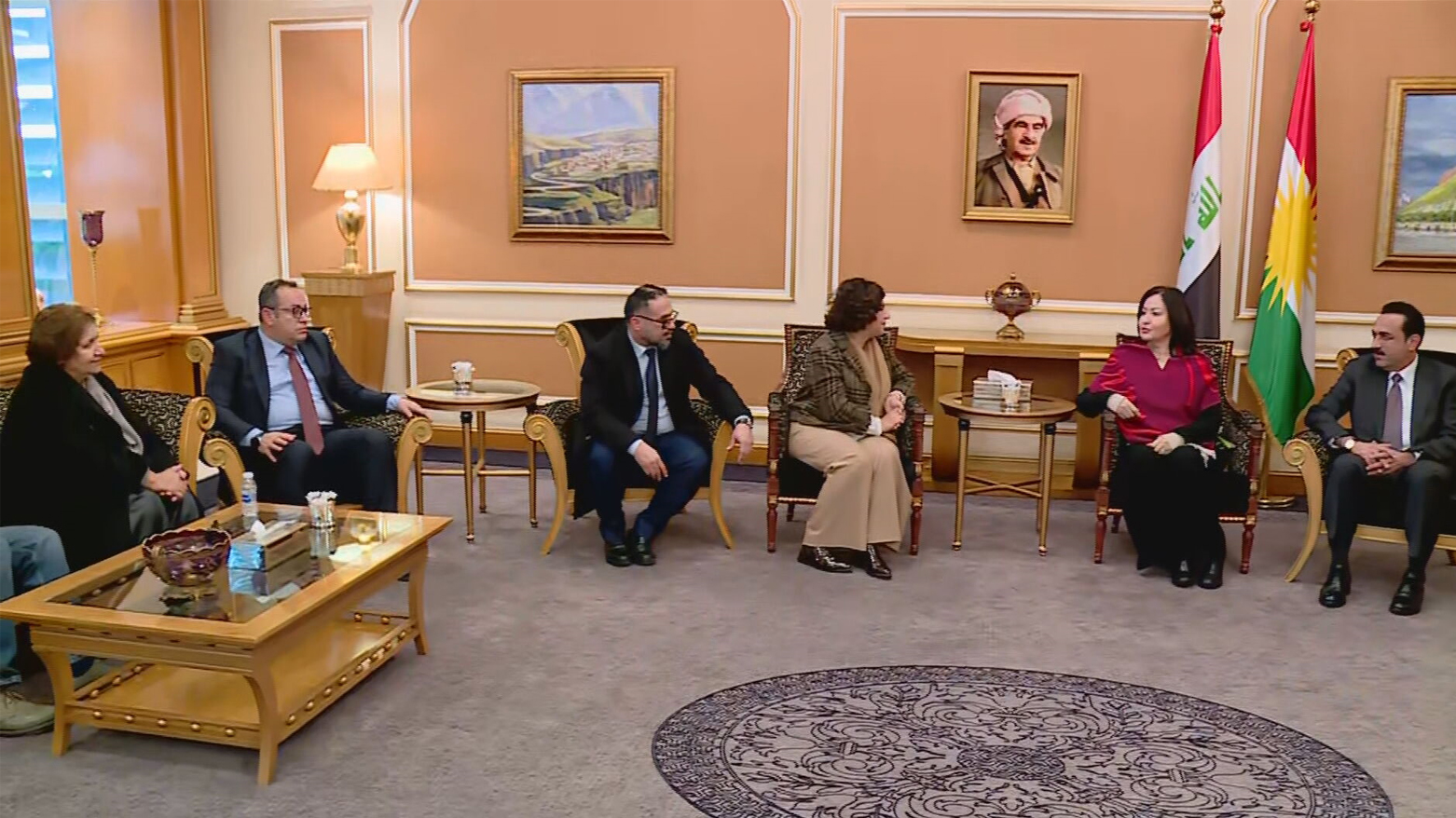 Şandeke parlamentoya Almanyayê ji bo rewşa Rojavayê Kurdistanê li Hewlêrê ye