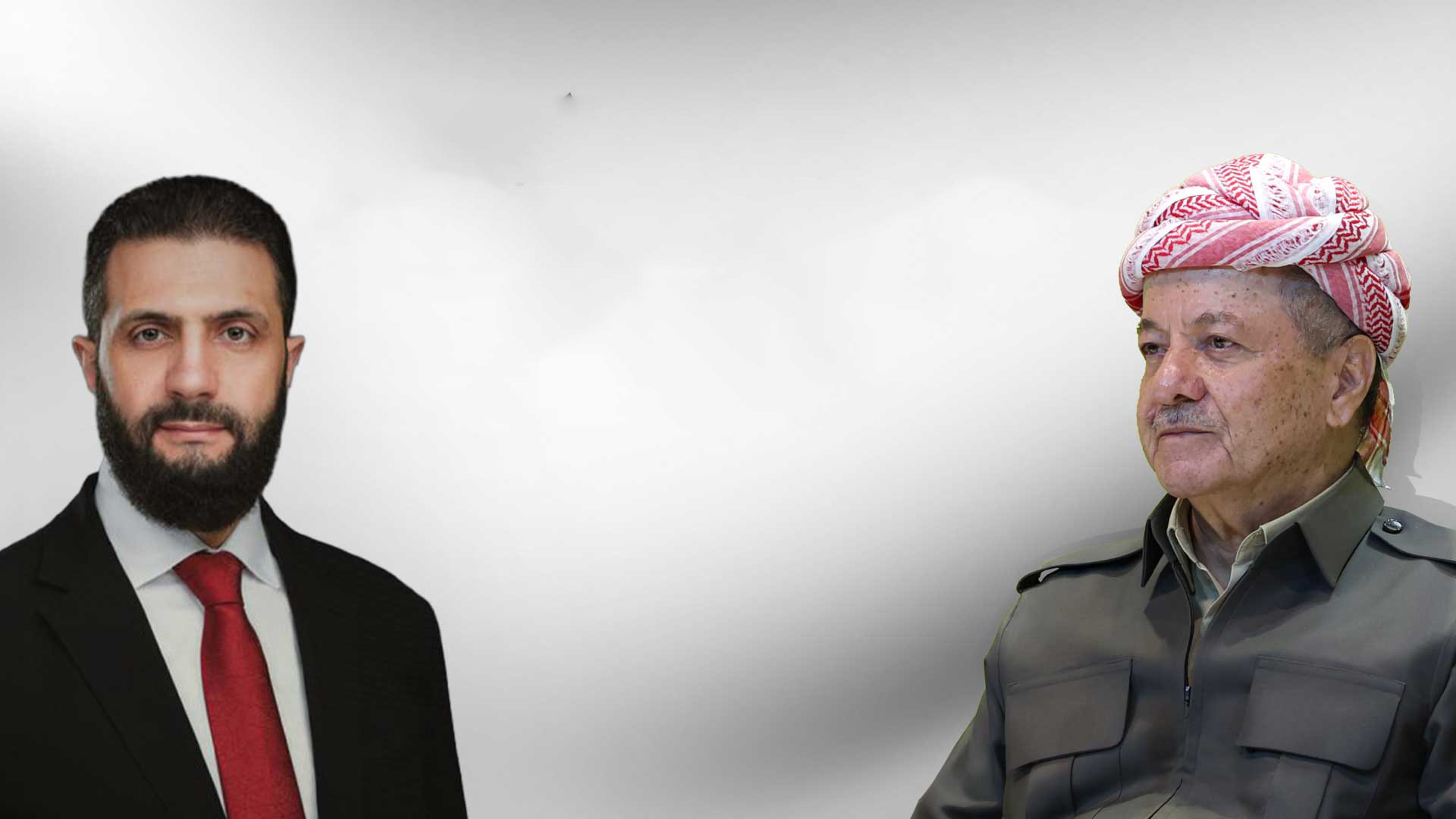 Serok Barzanî û Ehmed Şera peymana Şam û HSDê gotûbêj kirin