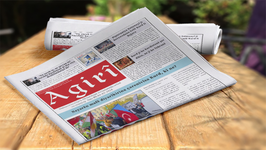 Hejmara 511 an a Rojnameya Agirî ku zimanhalê Hizba Demokrat a Kurdistana Îranê ye, hat weşandin