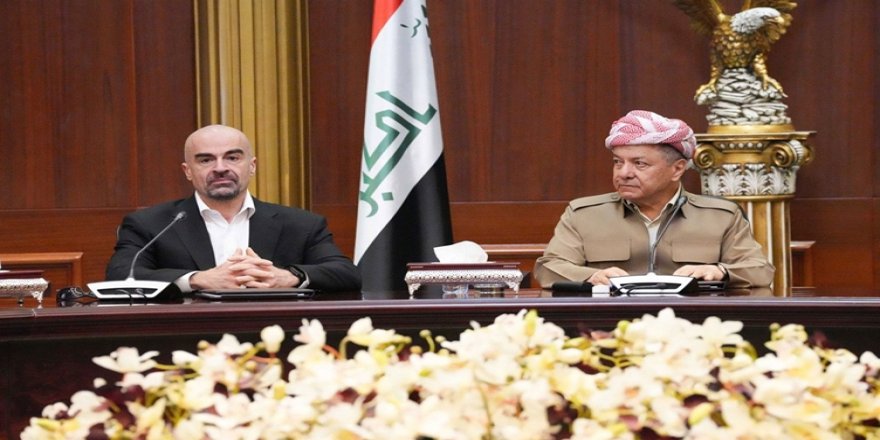 Serok Barzanî û Bafil Talebanî civiyan: Rojev Serokkomarî û hikûmeta nû bûn