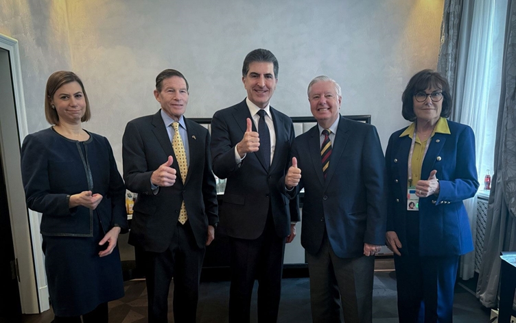 Graham û Nêçîrvan Barzanî: Divê mafên Kurdan di destûra Sûriyeyê de bên parastin