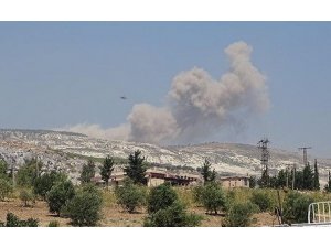 Firokeyên Sûriye û Rûsyayê Idlib bombebaran kirin