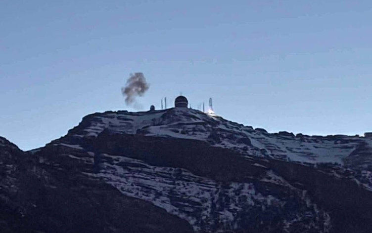Çiyayê Korekê bi dronan hatiye armanckirin