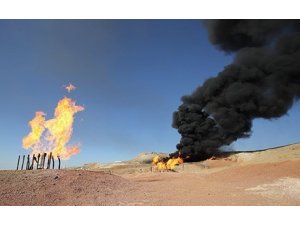 Li Kerkûkê DAIŞiyan boriya petrolê teqand