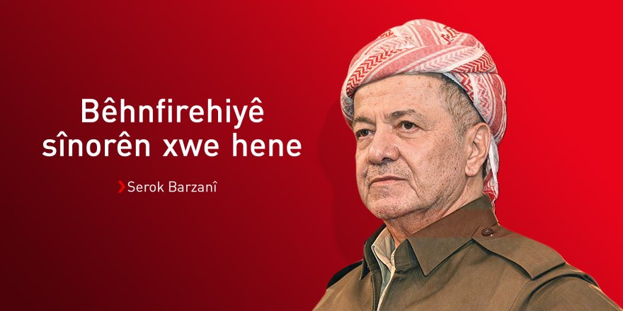 Serok Barzanî: Nabe êrîşên li ser bingehên Pêşmergeyan û firotina şer bi Herêma Kurdistanê berdewam bin