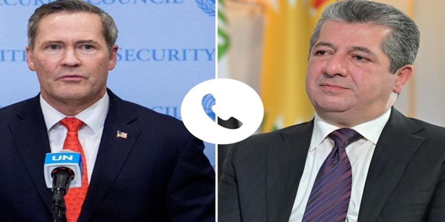 Mesrûr Barzanî û Mike Waltz li ser hinartina petrolê axivîn