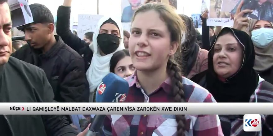 Malbatên dîlgirtiyan li Qamişlo: Heta zarokên me azad nebin em ji qadan naçin