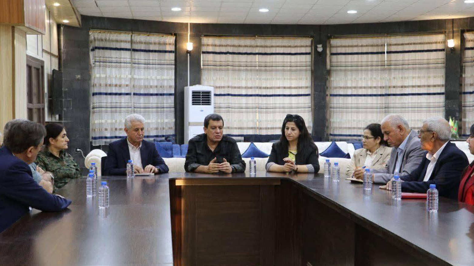 Serokatiya ENKSê û Mezlûm Ebdî ji bo "Yekrêziya Kurdî" civiyan