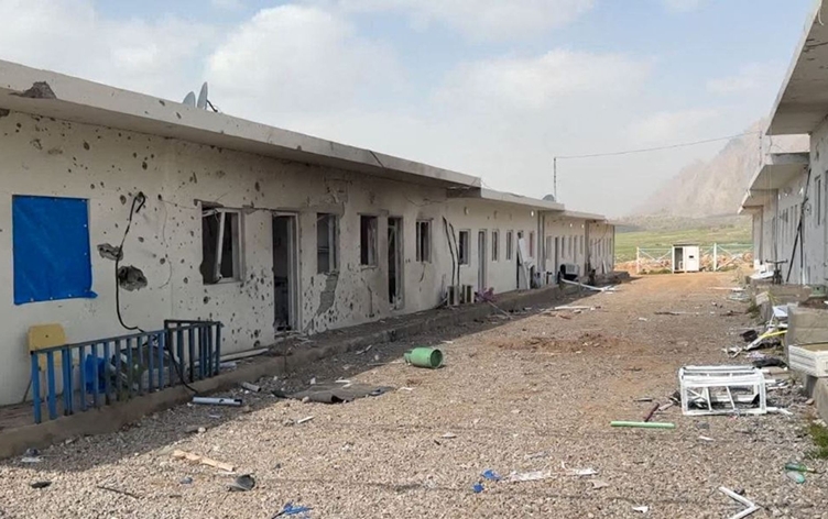 Li Silêmaniyê bi mûşekan êrişî kampa Komeleyê hat kirin