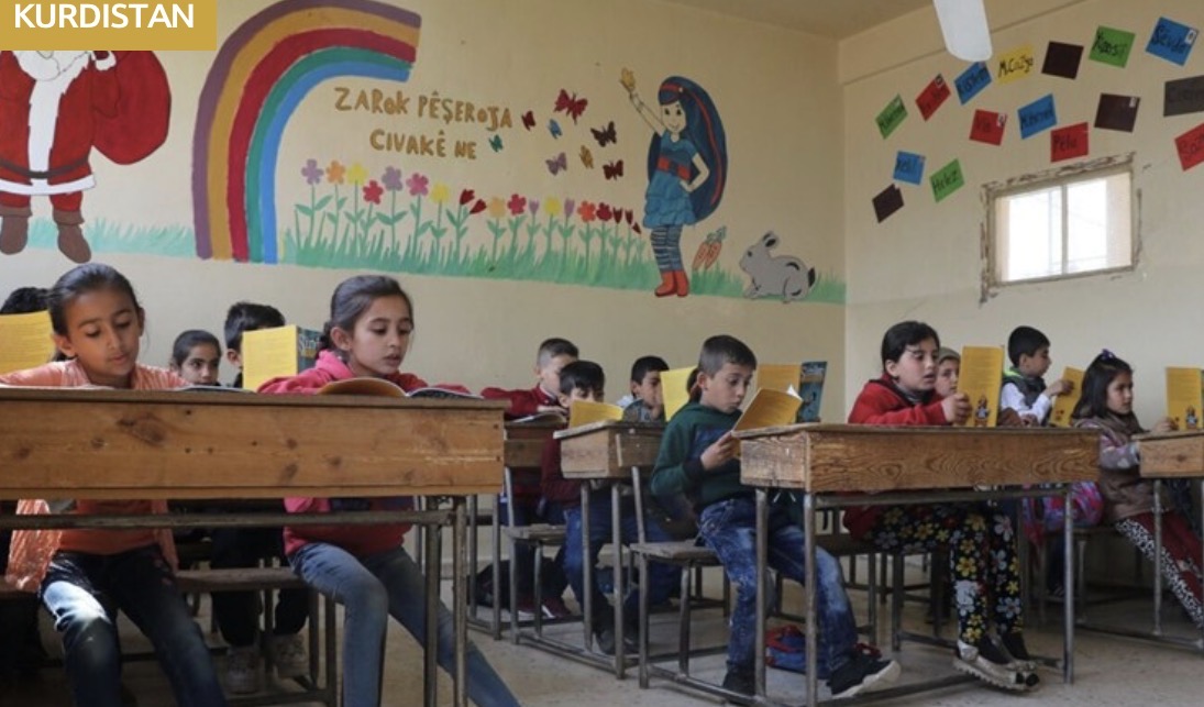 ROJAVA - Guhertina sîstema perwerdeyê: Zimanê Kurdî dê bibe derseke vebijêrkî?