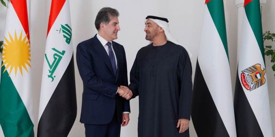 Nêçîrvan Barzanî û Al Nehyan li hev civiyan