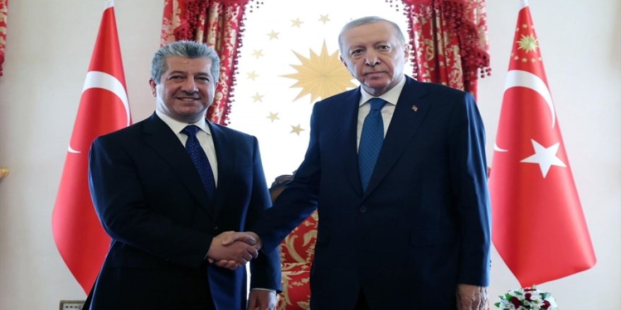 Erdogan û Mesrûr Barzanî civiyan