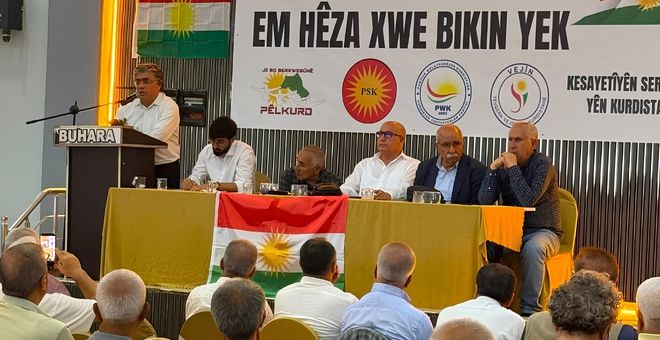 PÊLKURD, PSK, PWK, VEJÎN Û kesayetîyên serbixwe li Qoserê konferansek li dar xistin
