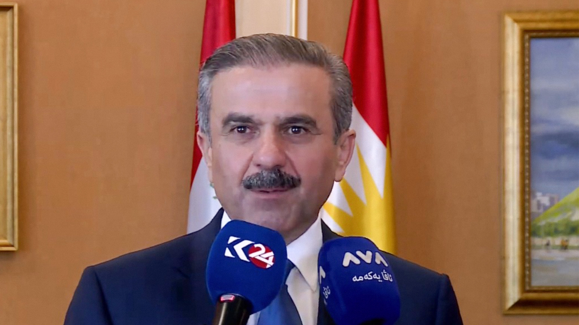 Şandeke bilind a veberhênana Amerîkayê gihîşt Hewlêrê